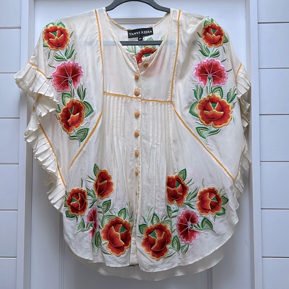 Embroidered blouse